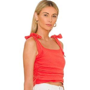 NWT Free People Boulevard Tank in Guava Berry size XL